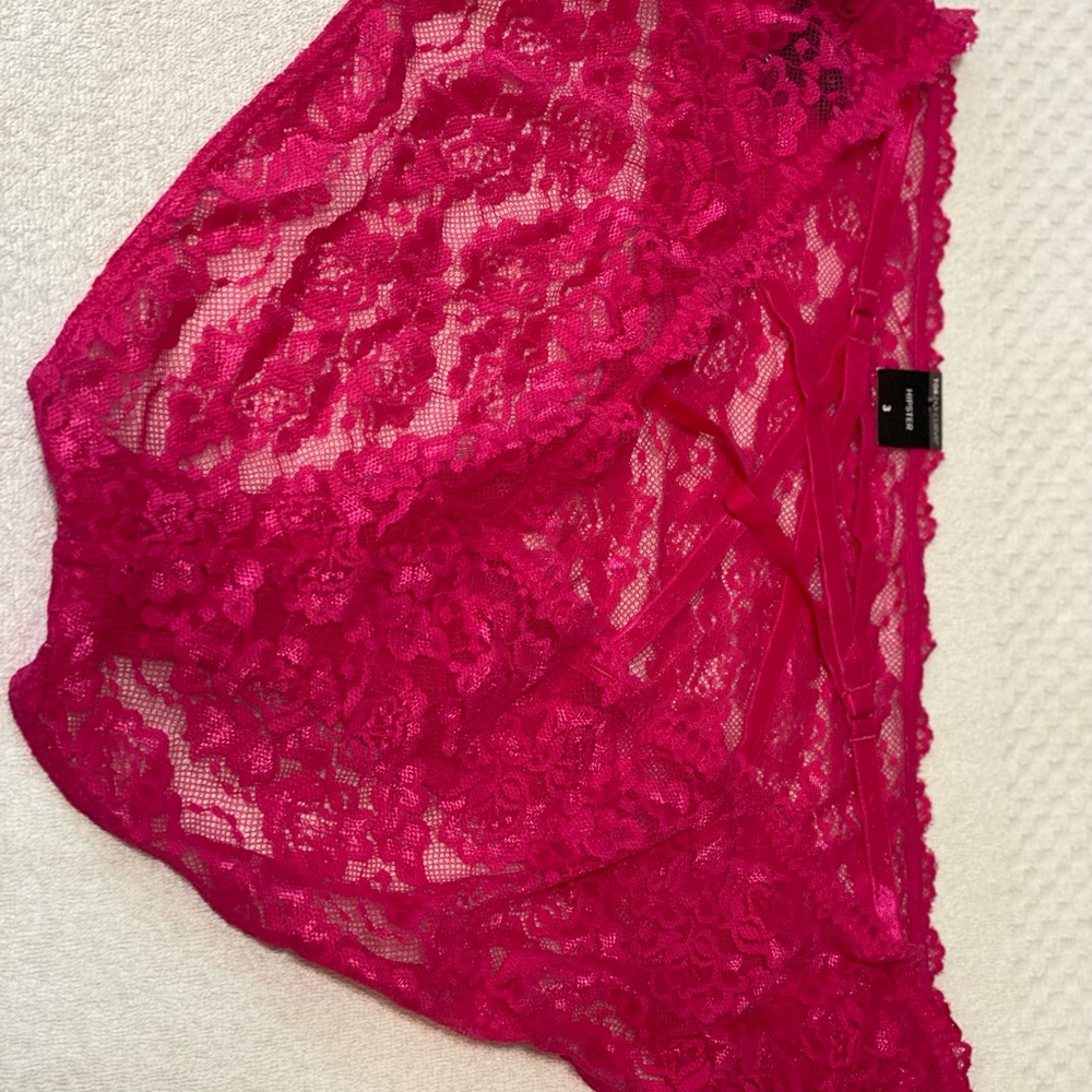 Lace Women's Intimates in Vibrant Pink
